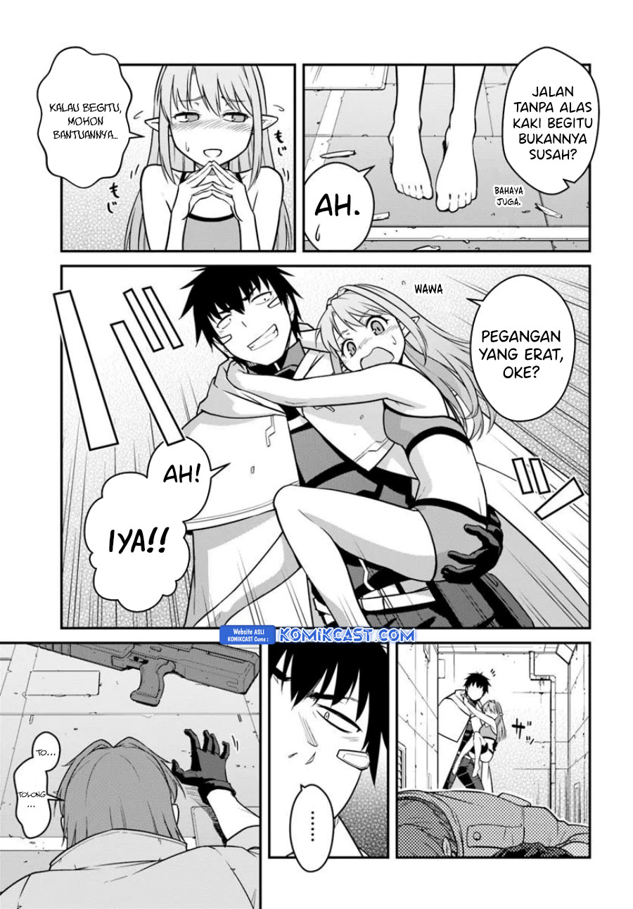 Mezametara Saikyou Soubi to Uchuusen-mochi datta no de, Ikkodate Mezashite Youhei Toshite Jiyuu ni Ikitai Chapter 47.1 Gambar 16